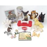 A quantity of ceramic animals etc. Please Note - we do not make reference to the condition of lots
