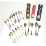 A quantity of assorted novelty spoons Please Note - we do not make reference to the condition of