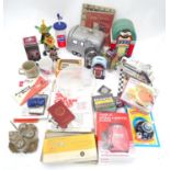 A quantity of assorted items to include a novelty handbag phone, teapots etc. Please Note - we do