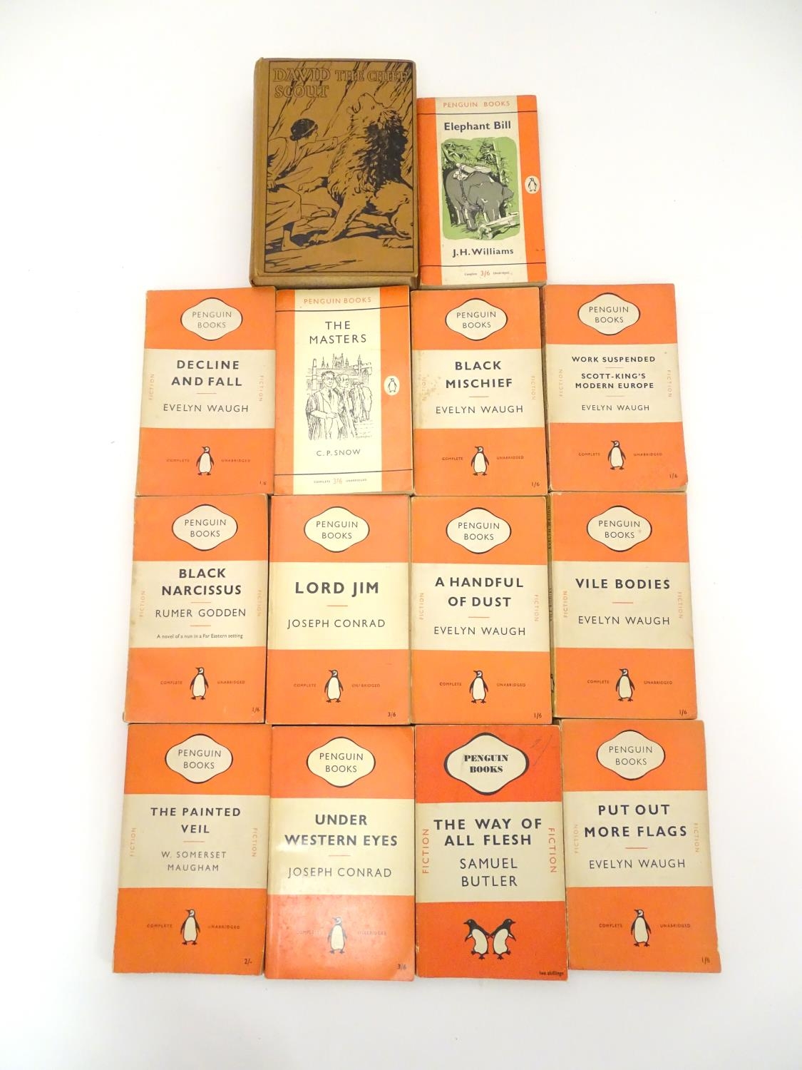 Books: a collection of mid-20thC Penguin paperbacks, comprising: Under Western Eyes, Lord Jim ( - Image 4 of 9