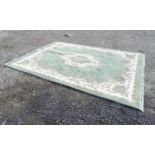 A large deep pile rug / carpet. Approx. 106" wide Please Note - we do not make reference to the