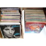 A large quantity of vinyl records to include Bruce Springsteen The River, Dusty Springfield The