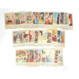 A collection of fairy tale cards to include Snow White, Cinderella, Red Riding Hood, etc. Please