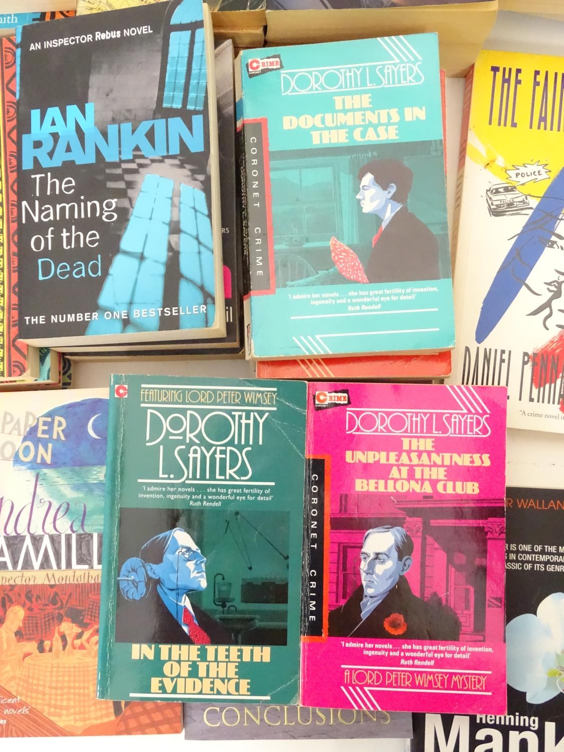 A quantity of assorted books to include crime fiction novels Please Note - we do not make - Image 7 of 10