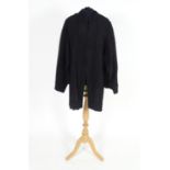 Vintage clothing/ fashion: A bespoke vintage black crepe cape, Ladies size approx. small Please Note