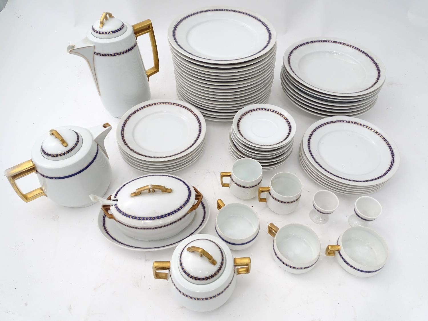 A quantity of 20thC dinner wares marked under K & A S Please Note - we do not make reference to