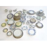 A large quantity of assorted Booths china to include teapots, plates, tureens, jugs, serving dishes,