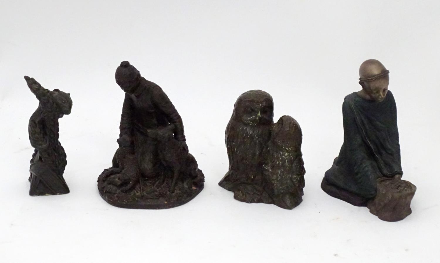 Four assorted figures Please Note - we do not make reference to the condition of lots within - Image 3 of 4