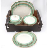A quantity of Booths china in the pattern Ceylon Ivory, to include plates, tureens, serving dishes