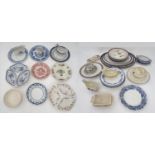 A quantity of assorted Booths china, patterns to include Green Lotus, ribbed stoneware, Lorna Doone,