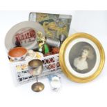 A quantity of assorted items to include miniature tea wares Please Note - we do not make reference