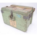 A Second World War / WW2 / WWII munitions crate Please Note - we do not make reference to the
