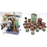 A quantity of tools and collectable tins. Please Note - we do not make reference to the condition of