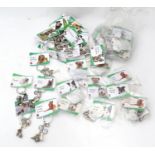A large quantity of dog related keyrings Please Note - we do not make reference to the condition