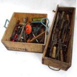 A quantity of carpentry tools Please Note - we do not make reference to the condition of lots within
