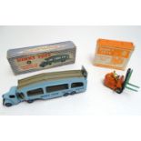 Toys: Two boxed 20thC Dinky Toys die cast scale model vehicles, comprising a Coventry Climax fork
