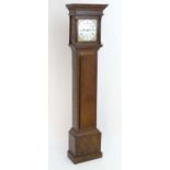 Local Interest Buckinghamshire - Thomas Hurdnell Fenny Stratford : An 18thC oak long case clock. the