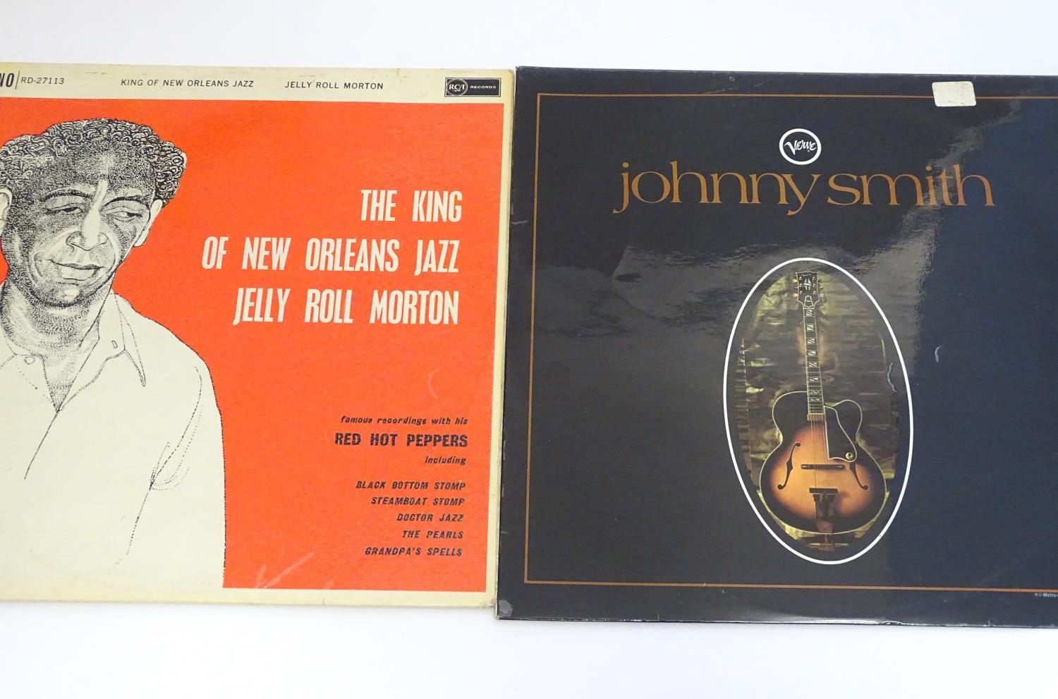 A collection of 20thC 33 rpm Vinyl records / LPs - Jazz, comprising: Louis Prima and Keeley Smith: - Image 3 of 12