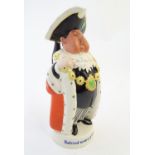 A Beswick advertising water jug for Worthington's India Pale Ale depicting a Mayoral figure