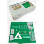 Toys: A 20thC boxed Subbuteo table cricket set (Display Edition) with felt pitch, figures