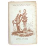 Book: Alexander Pope by Edith Sitwell, First Edition. Published by Faber & Faber Limited, London,