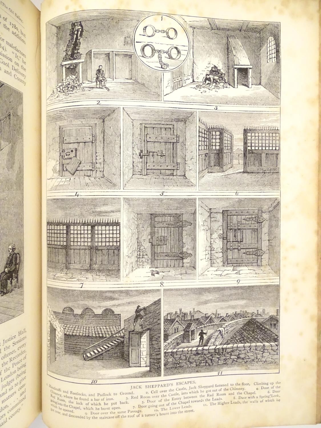 Books: Old and New London (Walter Thornberry, pub. Cassell, Petter & Galpin 1878), five volumes - Image 7 of 7