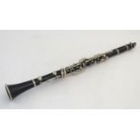 Musical Instrument: A late 20thC cased Selmer Bundy Resonite Bb clarinet, 26 3/8" Please Note - we
