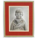 Helen M Craine, XX, Pastels, A portrait of a young boy with glasses. Signed and dated 1994 lower