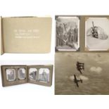 Militaria: a WWII / Second World War / World War 2 photograph album, containing 61 monochrome