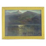Indistinctly signed Lachlan, 19th century, Scottish School, Oil on canvas laid on board, Fishermen