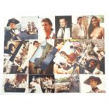 A collection of film stills from the 1984 film The Bounty, depicting various actors to include Mel