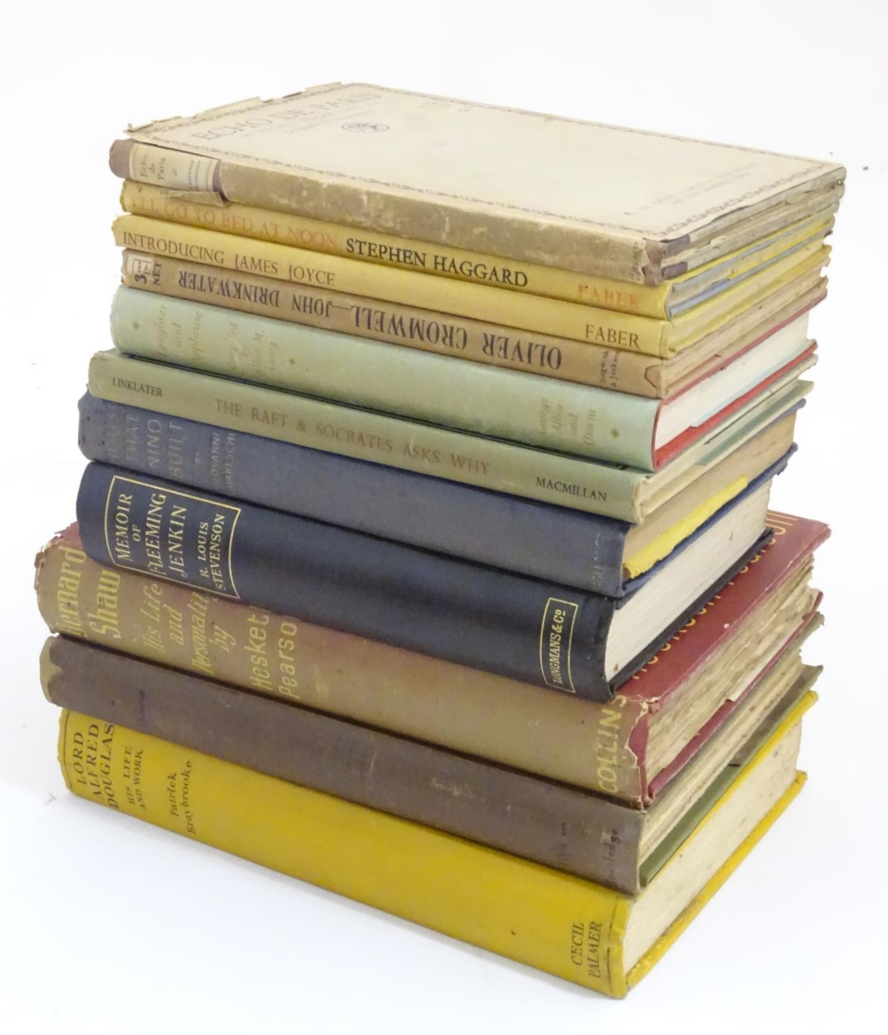 Books: A quantity of assorted books, titles to include Memoir of Fleeming Jenkin by Robert Louis