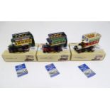 Toys: Three 20thC Corgi Classic Public Transport models, comprising 96994 Thornycroft Bus - South