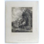 John C. Bentley (1809-1851) after John Constable (1776-1837), Steel engraving, The Valley Farm.