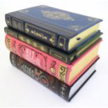 Books: Four assorted books comprising The Complete Tales and Poems of Edgar Allen Poe, 2015; Alice's