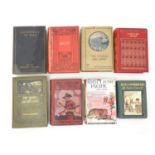 Books: A quantity of assorted books, titles to include Adrift in the Pacific by Jules Verne; Alice