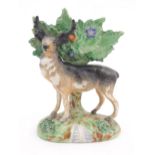 A Continental model of a deer / stag with bocage, possibly Samson. Approx. 5 1/2" high Please Note -