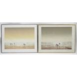 Michael A. Richecoeur (b. 1946), Limited edition prints no. 112 / 120 and 17 / 120, Two Channel
