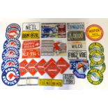 Assorted 21stC American tins signs and number plates Please Note - we do not make reference to the