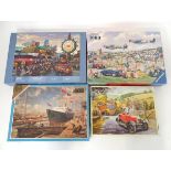 Four assorted jigsaw puzzles Please Note - we do not make reference to the condition of lots
