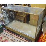 Mid 20thC glazed shop display counter Please Note - we do not make reference to the condition of