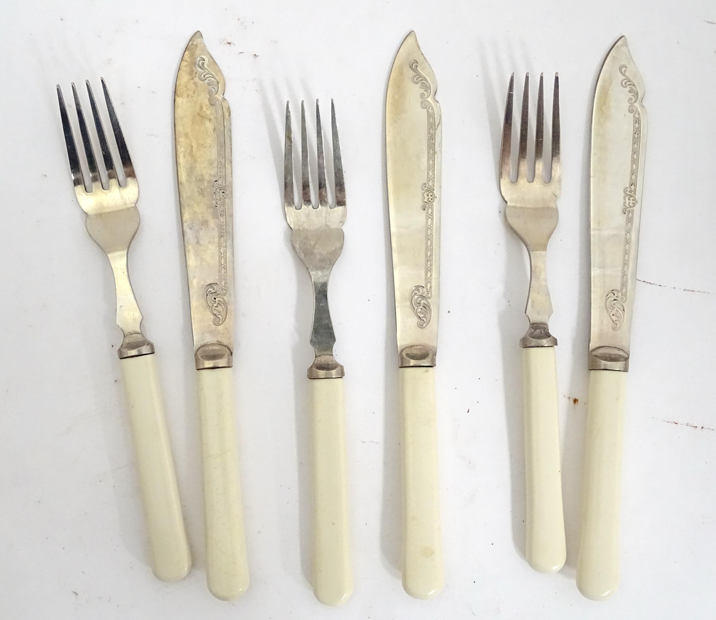 Assorted silver plated cutlery Please Note - we do not make reference to the condition of lots - Bild 13 aus 19