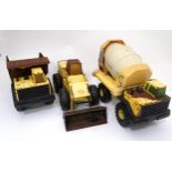 Toys : Three mid 20thC Tonka Trucks (3) Please Note - we do not make reference to the condition of