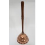 Copper and hardwood laundry dolly ' Simplex No 9' Please Note - we do not make reference to the
