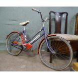 A late 20thC Raleigh Candy child's bike / bicycle Please Note - we do not make reference to the