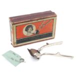 An early 20thC Ladies Shingling Clipper / hair clipper. Contained within original box. Box approx.