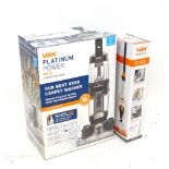 A Vac Platinum Power carpet washer / cleaner. Together with a Vax Steam Glide steam cleaner (2)