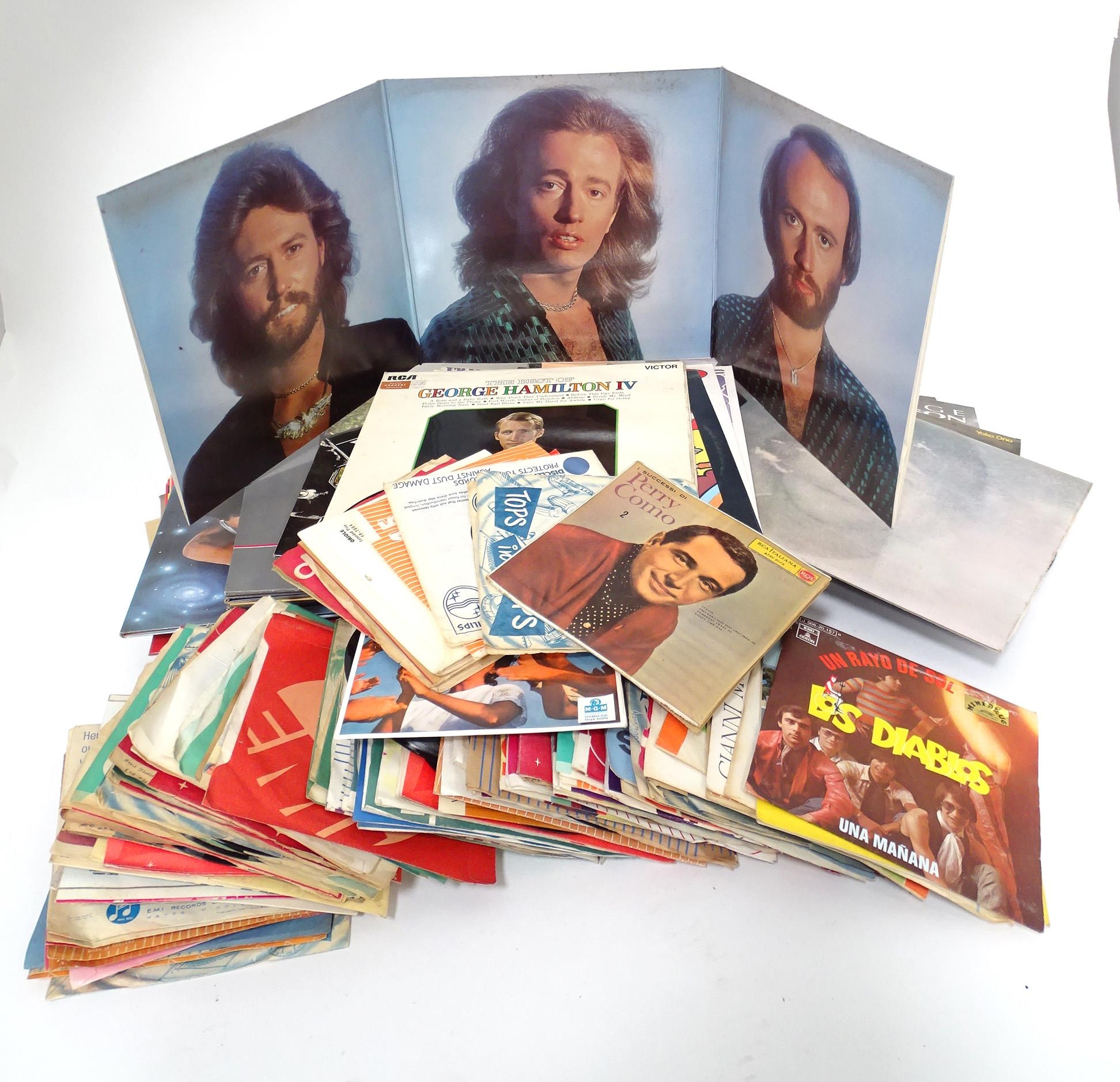 Collection of vinyl records to include John Lennon, Paul McCartney, ELO etc Please Note - we do - Image 5 of 5