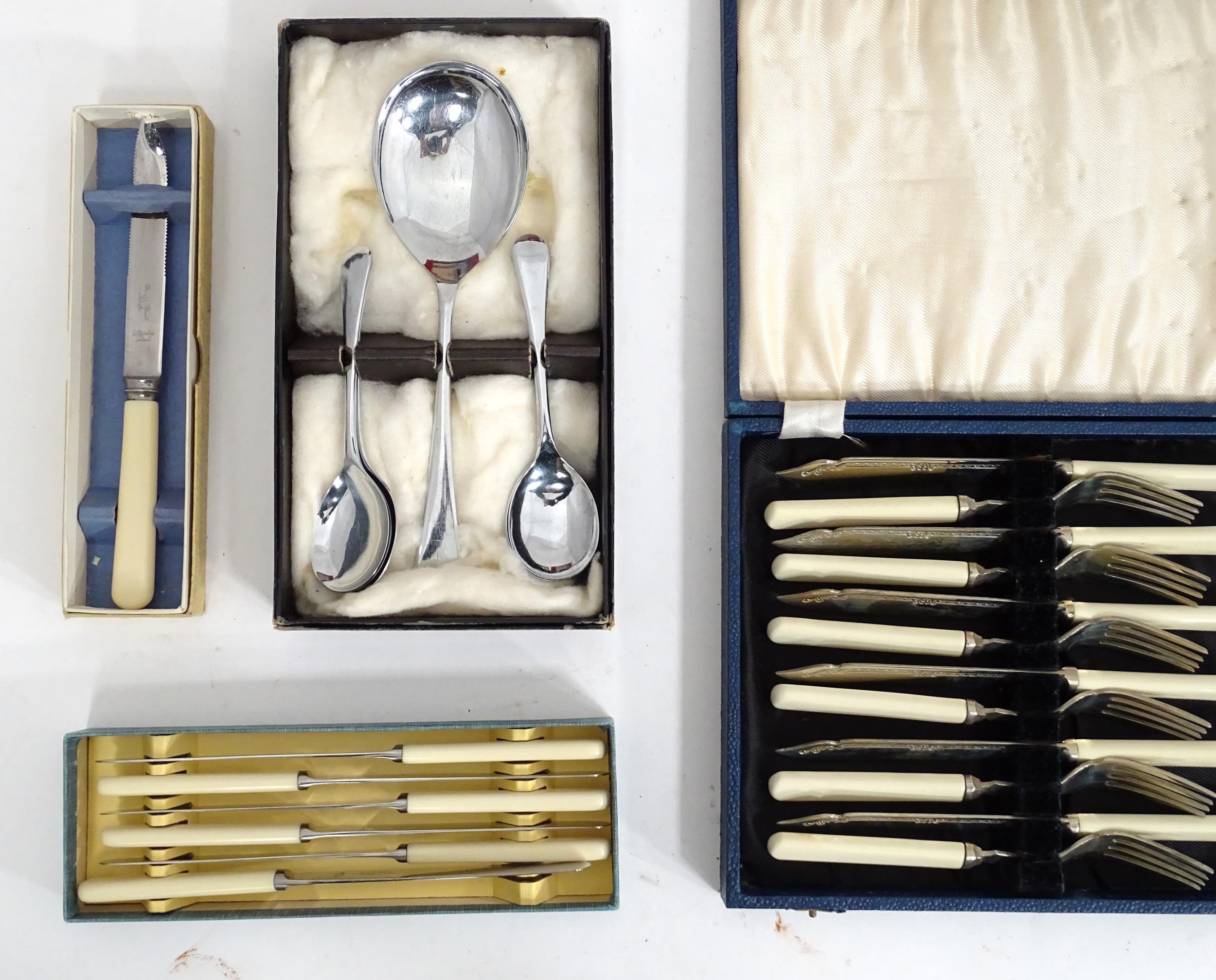 Assorted silver plated cutlery Please Note - we do not make reference to the condition of lots - Bild 3 aus 19