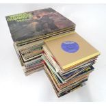 A quantity of vinyl LPs, together with a quantity of vinyl 45 singles Please Note - we do not make